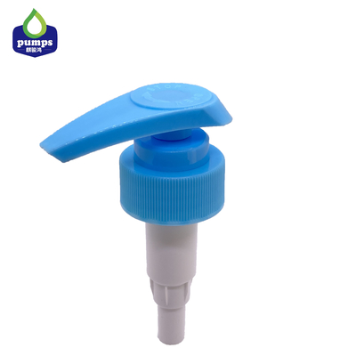 Washing Up Liquid Soap Dispenser Pump For 4cc Dosage Neck Size 33mm Blue Color