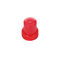 骨がある赤いプラスチックねじ帽子の注文のロゴは非28/415をこぼす
